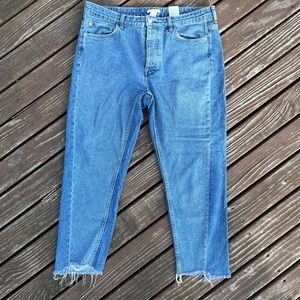 Deconstructed Mom Jeans